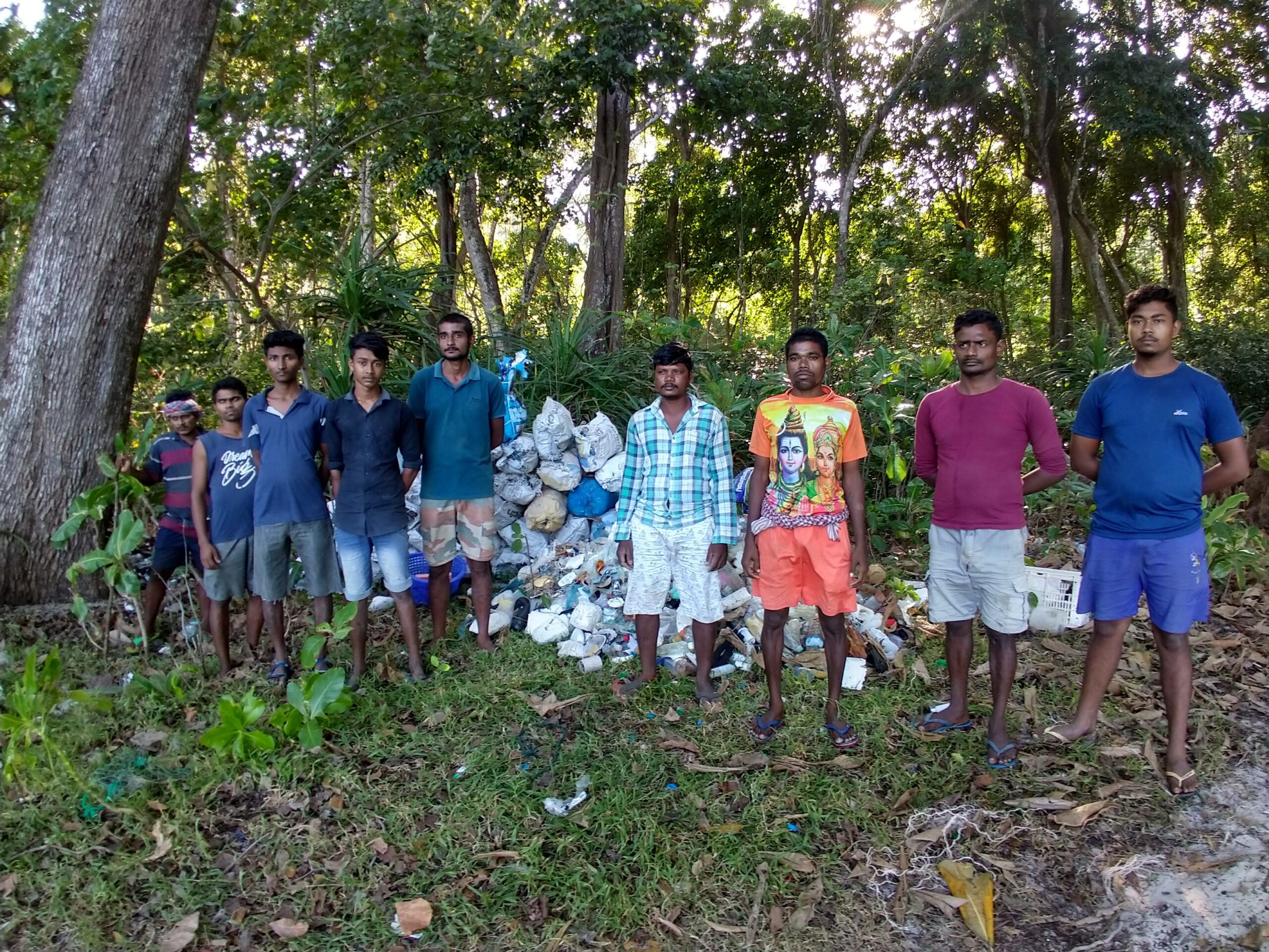 Beach Clean-Up on Swaraj Deep Island – Andamans